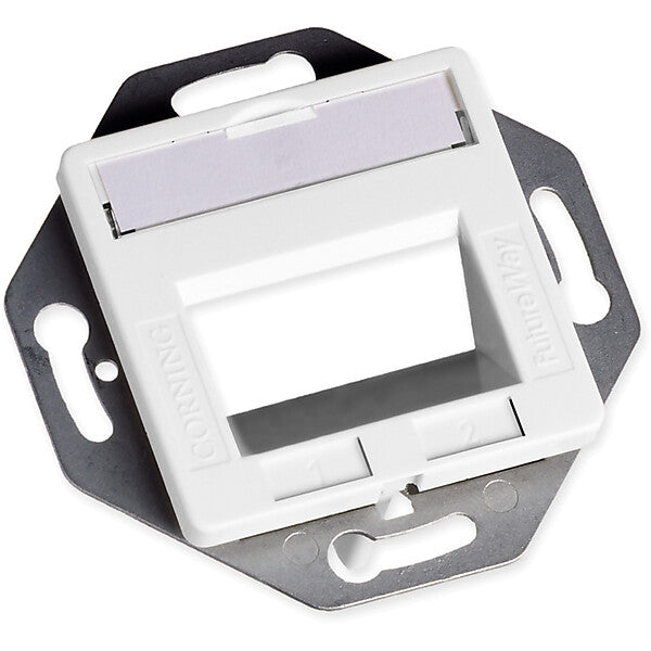 Corning Rahmenset RAL 9010 WAXWSE-S0201-C001